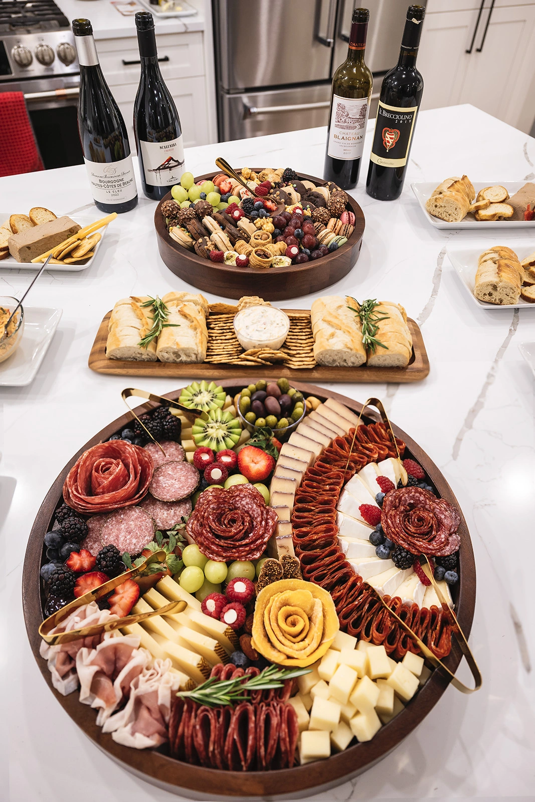 Meat & Cheese Platter available to order for a Champagne & Wines tasting experience.